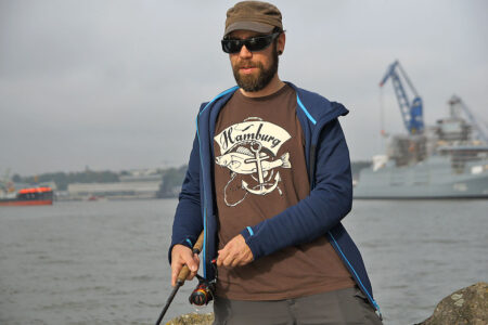 Angler- T-Shirt Zander Hamburg